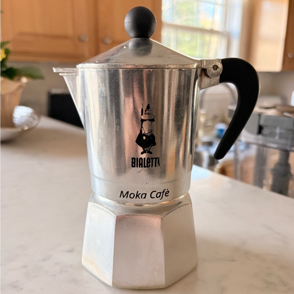 Moka Café Silver Espresso Maker